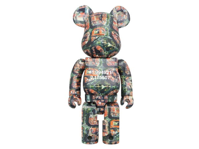 Medicom Toy BE@RBRICK Benjamin Grant Overview Barcelona 400% + 100% - view 2