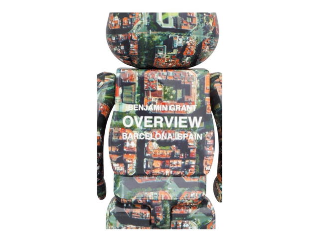 Medicom Toy BE@RBRICK Benjamin Grant Overview Barcelona 400% + 100% - view 3