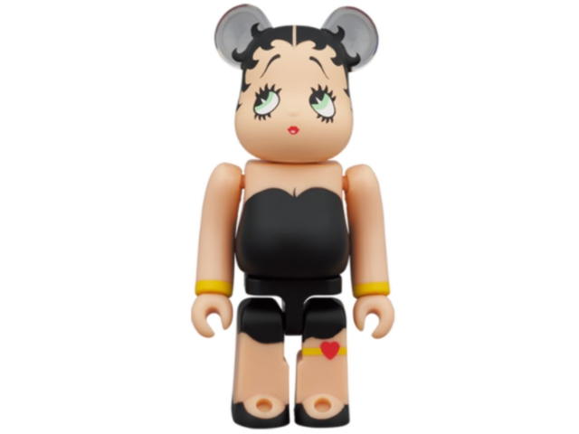Medicom Toy BE@RBRICK Betty Boop(TM) BLACK Ver. 400% + 100% - view 2