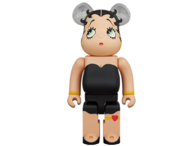Medicom Toy BE@RBRICK Betty Boop(TM) BLACK Ver. 400% + 100% - view 3