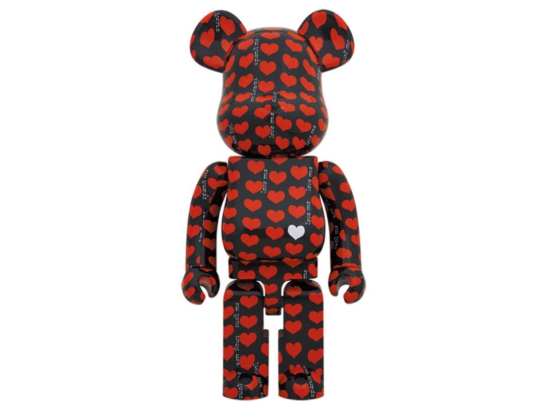 Medicom Toy BE@RBRICK Black Heart 1000％