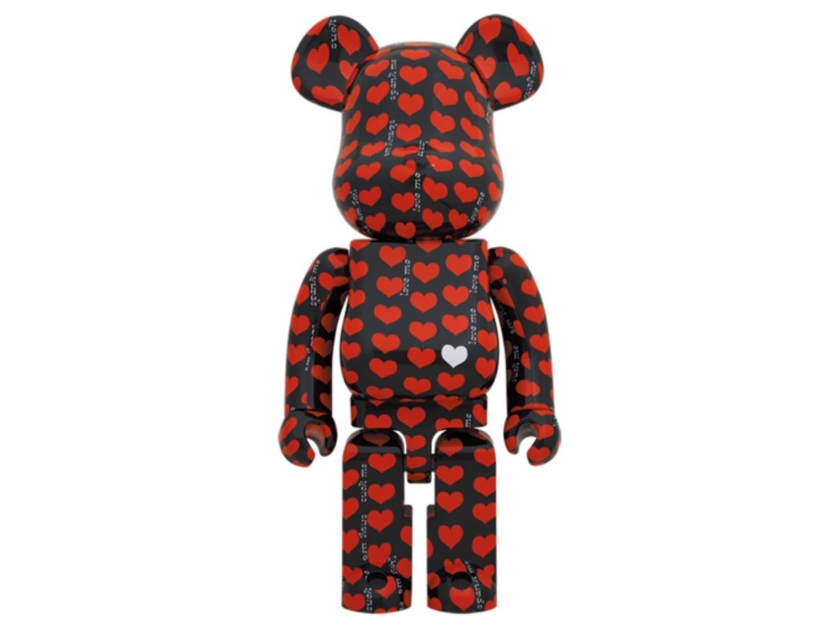 Medicom Toy BE@RBRICK Black Heart 1000％
