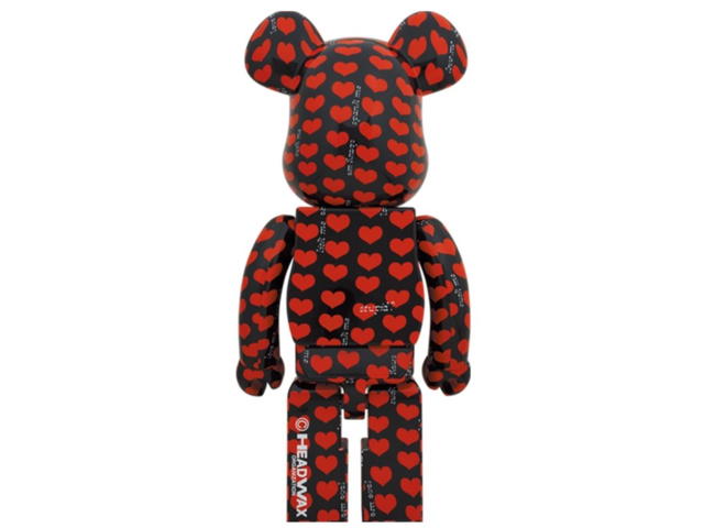 Medicom Toy BE@RBRICK Black Heart 1000％ - view 2