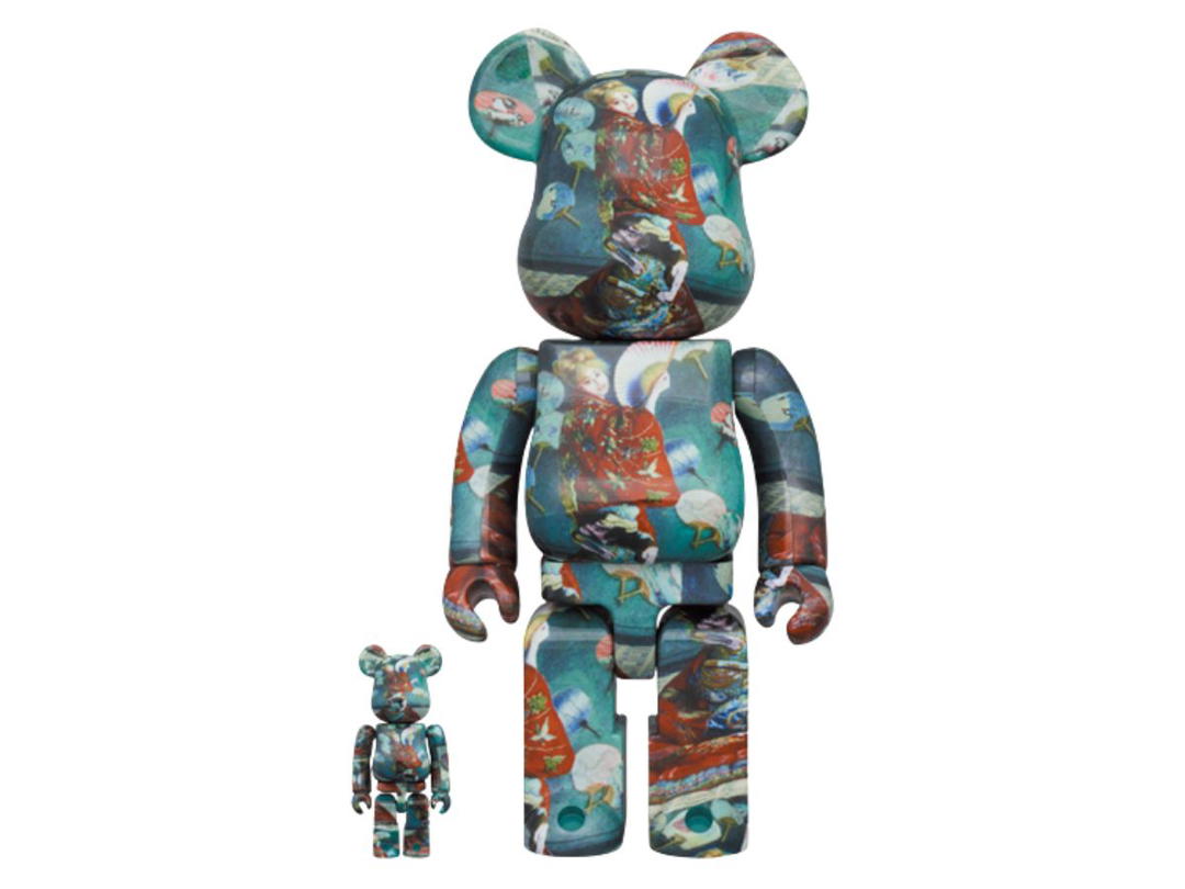 Medicom Toy BE@RBRICK Boston Museum Claude Monet La Japonaise 400％ + 100％