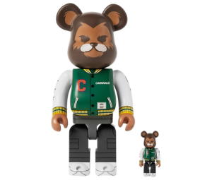 Buy BE@RBRICK Carnival Letterman Jacket 400% + 100% at Sasom – Authentic and Ready to Ship