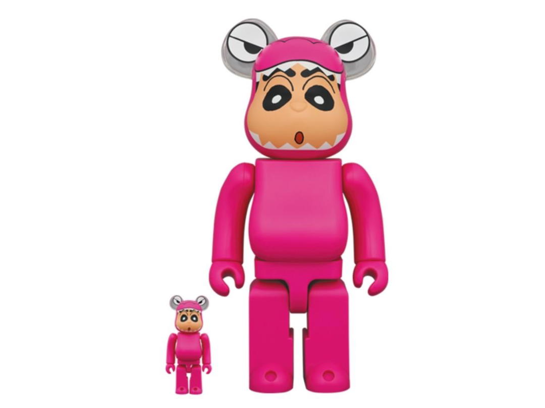 Medicom Toy BE@RBRICK Crayon Shin-Chan Crocodile Mountain 400% + 100%
