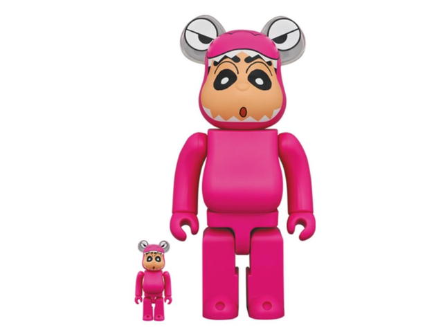 Medicom Toy BE@RBRICK Crayon Shin-Chan Crocodile Mountain 400% + 100% - view 1