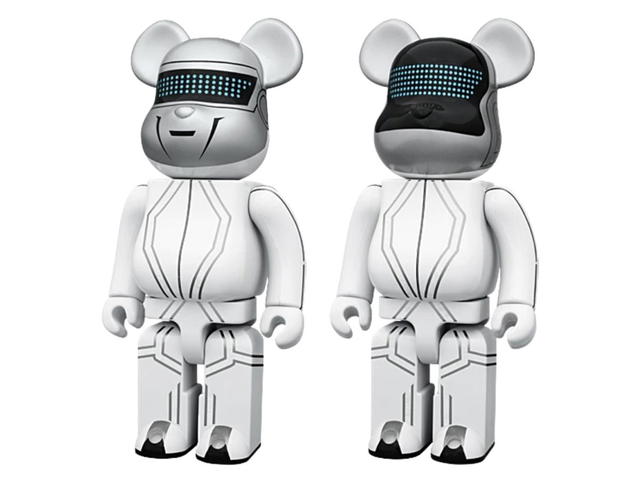 Medicom Toy BE@RBRICK Daft Punk Tron Legacy Ver. 2 Pack 400% - view 1
