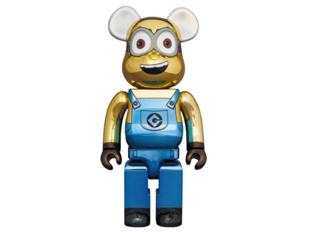 Medicom Toy BE@RBRICK DAVE CHROME Ver. 1000％