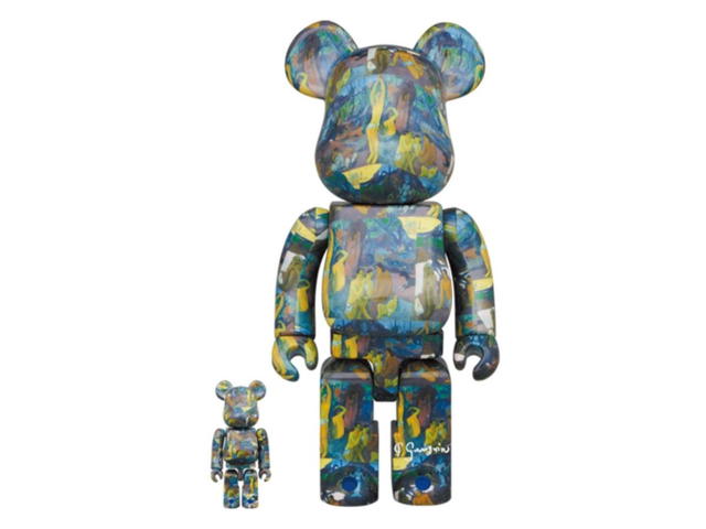 Medicom Toy BE@RBRICK Eugene Henri Paul Gauguin "Where Do We Come From? What Are We? Where Are We Going?" 400% + 100% - view 1