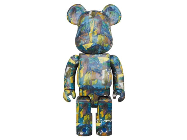 Medicom Toy BE@RBRICK Eugene Henri Paul Gauguin "Where Do We Come From? What Are We? Where Are We Going?" 400% + 100% - view 3