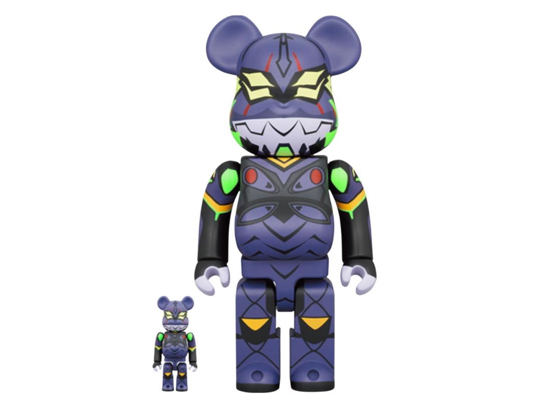 Medicom Toy BE@RBRICK Evangelion Unit 13 (New Paint Version) 400% + 100%