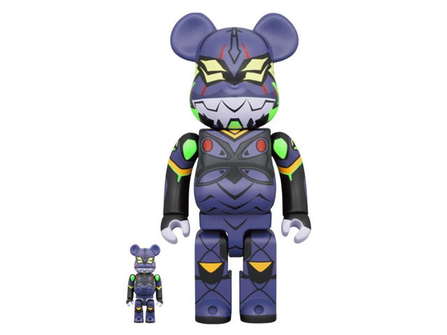 Medicom Toy BE@RBRICK Evangelion Unit 13 (New Paint Version) 400% + 100% - view 1
