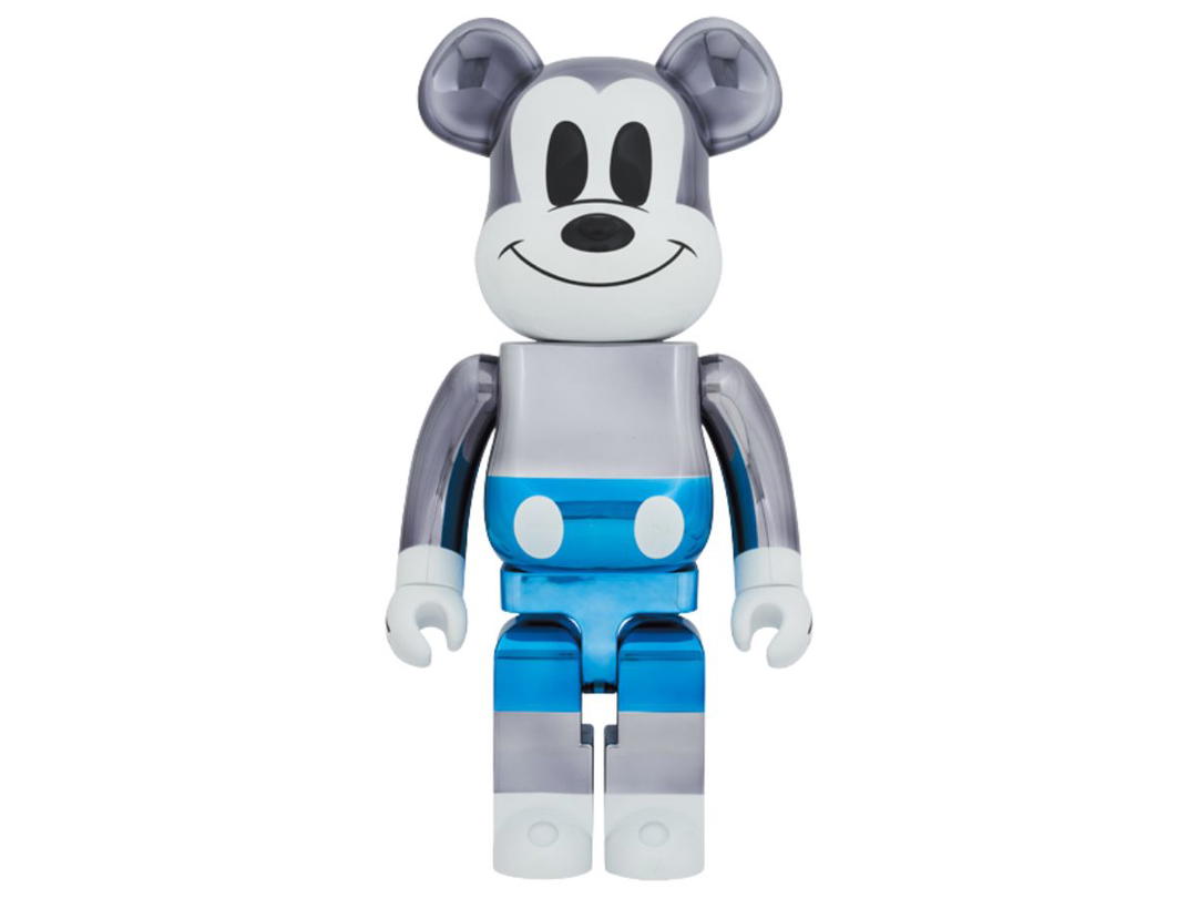 Medicom Toy BE@RBRICK fragmentdesign Mickey Mouse Blue Ver.1000%