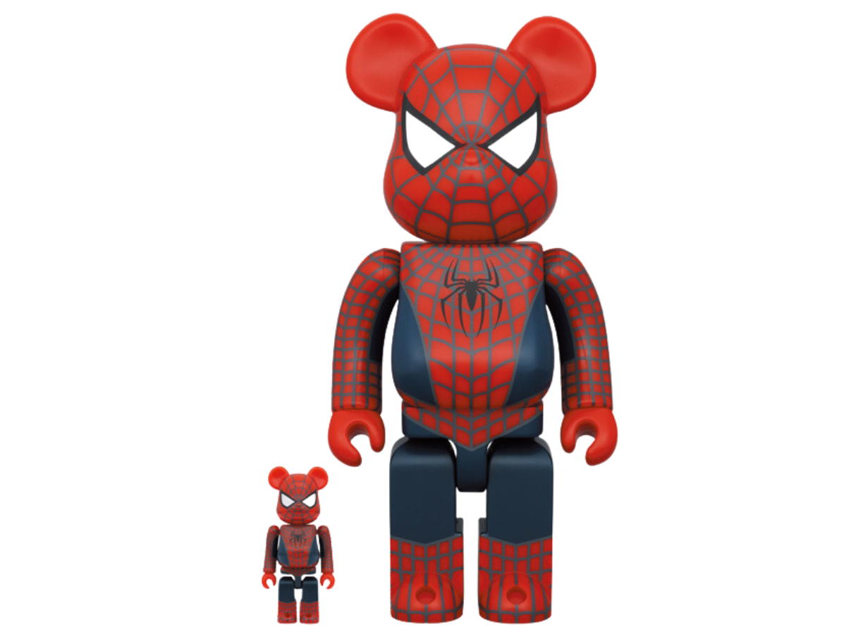 Medicom Toy Be@rbrick Friendly Neighborhood Spider-Man 100％ & 400％