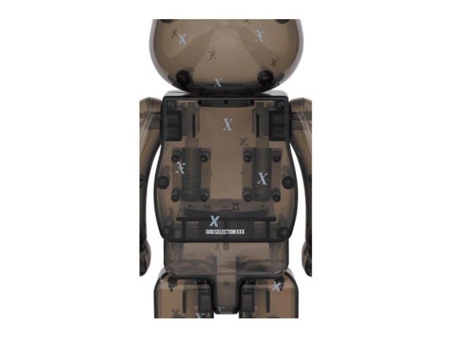 Medicom Toy BE@RBRICK God Selection XXX Black Clear 1000% - view 2