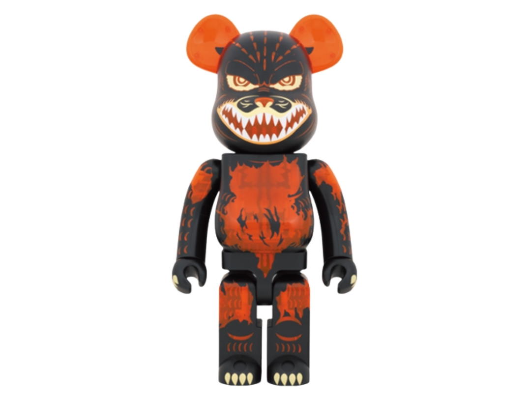 Medicom Toy BE@RBRICK Godzilla vs. Destoroyah Godzilla (Meltdown - Clear Orange Version) 1000％
