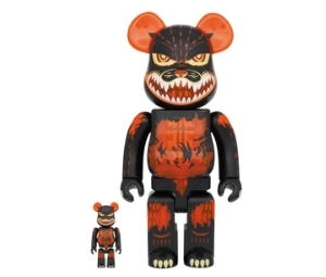 Buy BE@RBRICK Godzilla vs. Destoroyah Godzilla (Meltdown - Clear Orange Version) 400%+100% at Sasom – Authentic and Ready to Ship