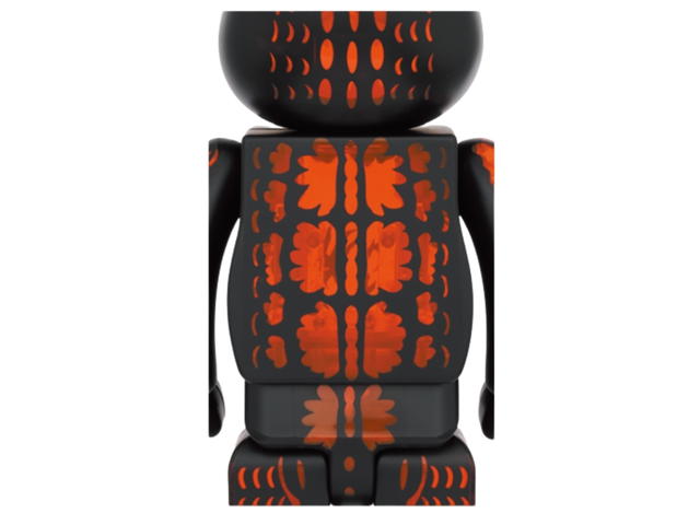 Medicom Toy BE@RBRICK Godzilla vs. Destoroyah Godzilla (Meltdown - Clear Orange Version) 400％+100％ - view 3