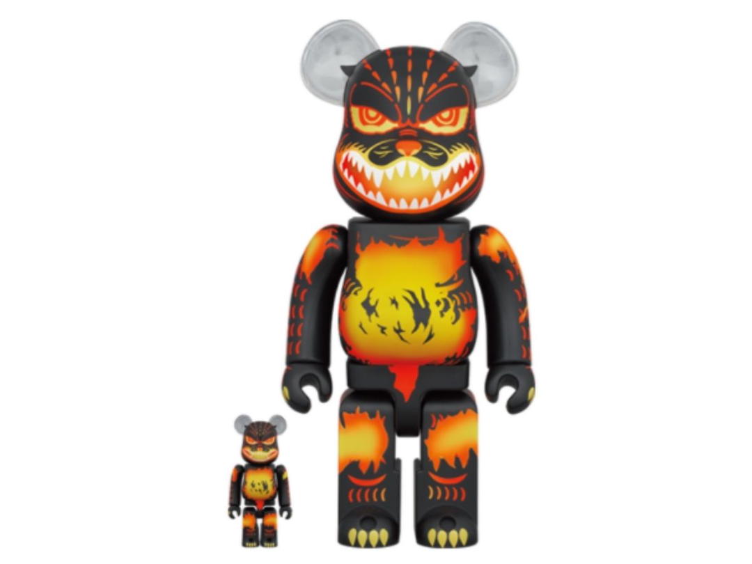 Medicom Toy BE@RBRICK Godzilla VS Destroyer version Godzilla (Meltdown Ver.) 400%+100%