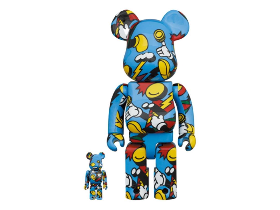 Medicom Toy BE@RBRICK GRAFFLEX 400% + 100%