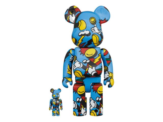 Medicom Toy BE@RBRICK GRAFFLEX 400% + 100% - view 1