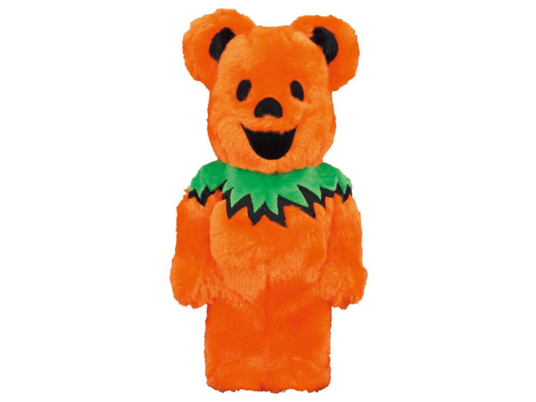 Medicom Toy BE@RBRICK Grateful Dead Dancing Bears Costume Ver. Orange 400%