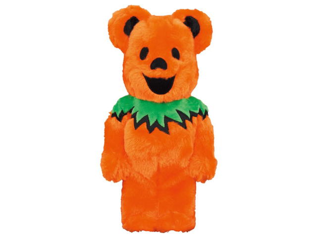 Medicom Toy BE@RBRICK Grateful Dead Dancing Bears Costume Ver. Orange 400% - view 1