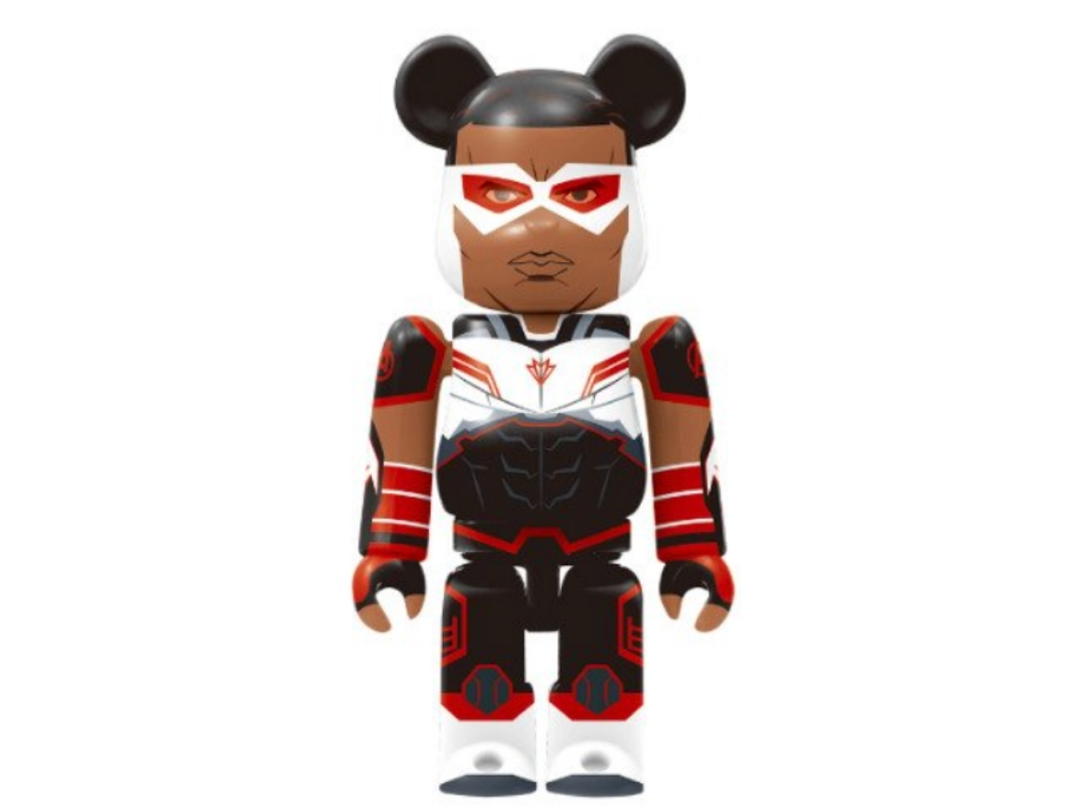 Medicom Toy BE@RBRICK Happy Marvel Ichibankuji 2021 Falcon 100%