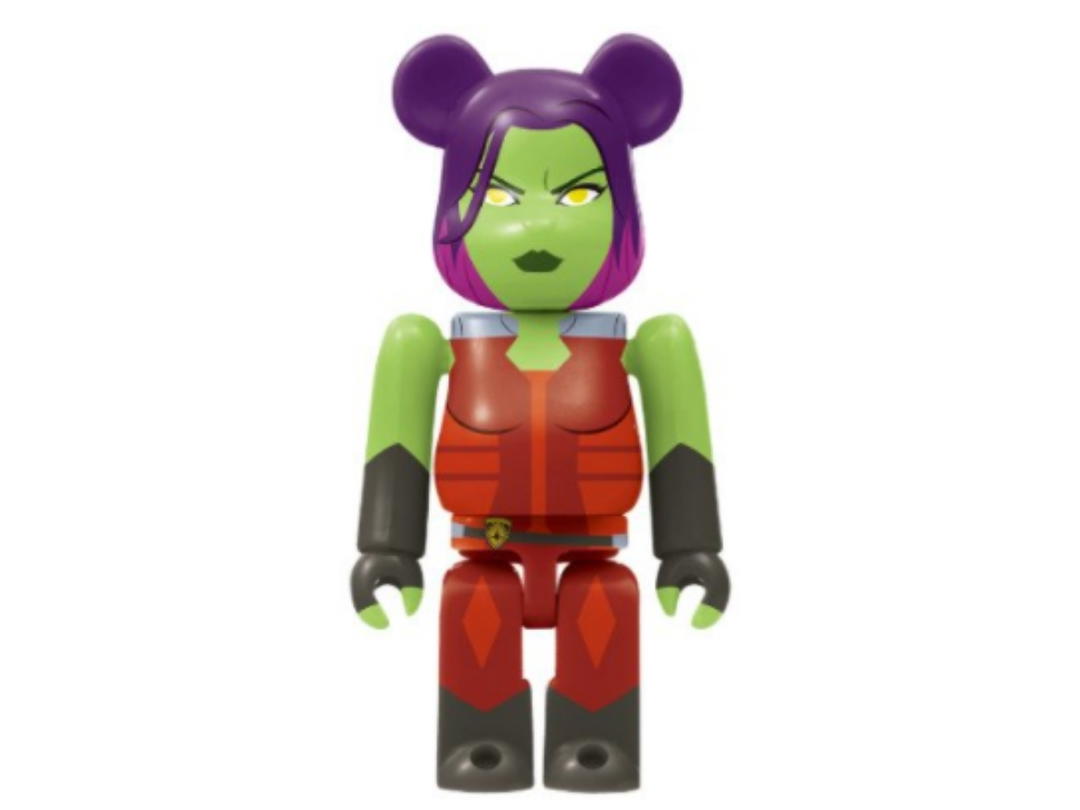 Medicom Toy BE@RBRICK Happy Marvel Ichibankuji 2021 Gamora 100%
