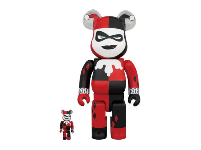 Medicom Toy BE@RBRICK HARLEY QUINN (BATMAN The Animated Series Ver.) Set 400% + 100% - view 1