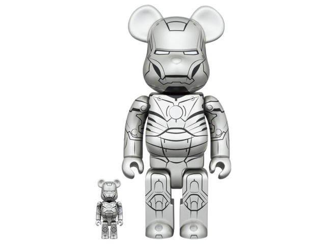 Medicom Toy BE@RBRICK Iron Man Mark II 400% + 100% - view 1
