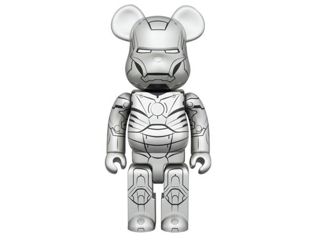Medicom Toy BE@RBRICK Iron Man Mark II 400% + 100% - view 3