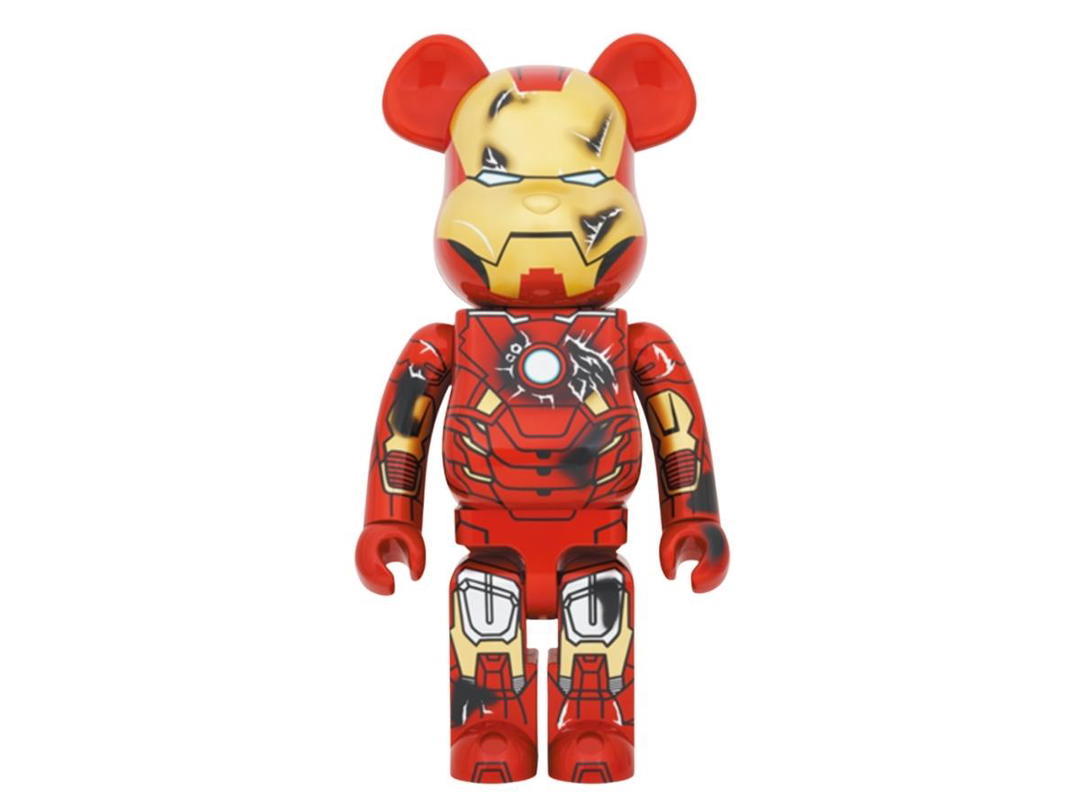 Medicom Toy BE@RBRICK Iron Man Mark Vii Damage Ver. 400％
