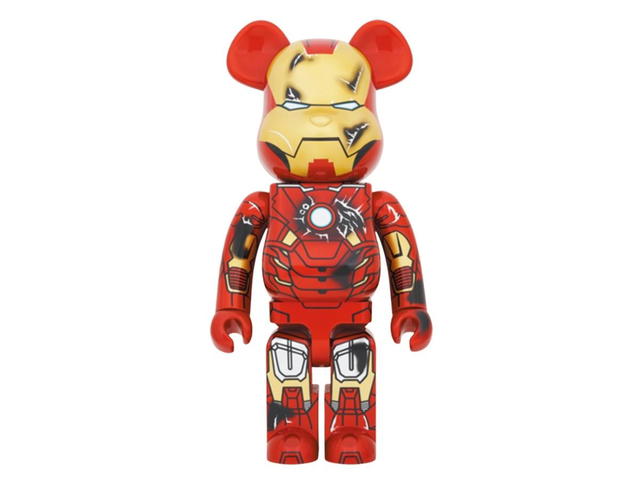 Medicom Toy BE@RBRICK Iron Man Mark Vii Damage Ver. 400％ - view 1