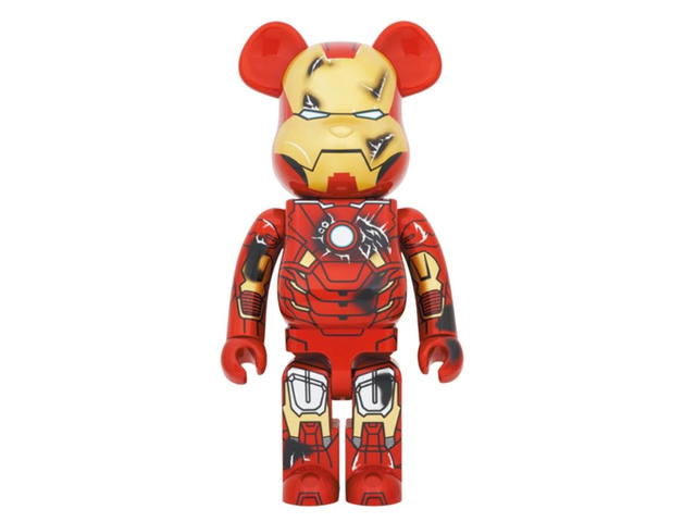 Medicom Toy BE@RBRICK Iron Man Mark Vll Damage Ver. 1000% - view 1
