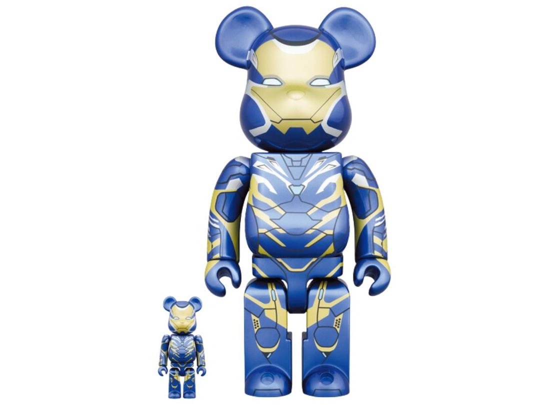 Medicom Toy BE@RBRICK Iron Man Rescue Suit 400％ + 100%