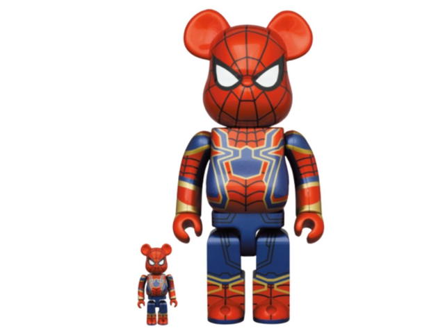 Medicom Toy BE@RBRICK IRON SPIDER 400%+100% - view 1