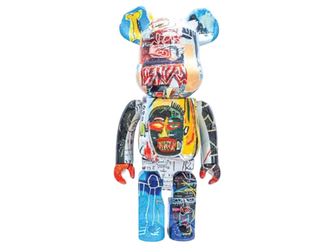 Medicom Toy BE@RBRICK Jean-Michel Basquiat “Special”400% + 100%