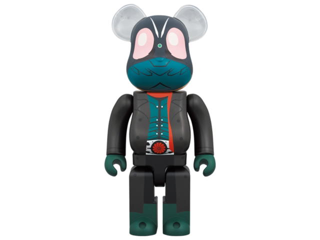 Medicom Toy BE@RBRICK Kamen Rider (Shin Kamen Rider) (Coat Ver.) 100% + 400% - view 2