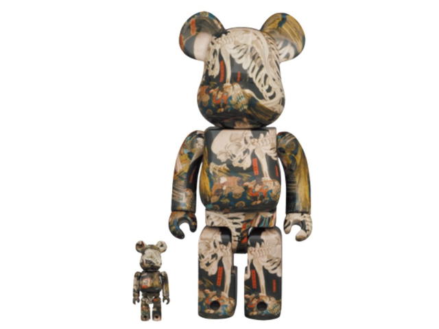 Medicom Toy BE@RBRICK Kuniyoshi Utagawa "Soma no Kouchi Ura" (The Haunted Old Palace of Soma) 400％+100％ - view 1