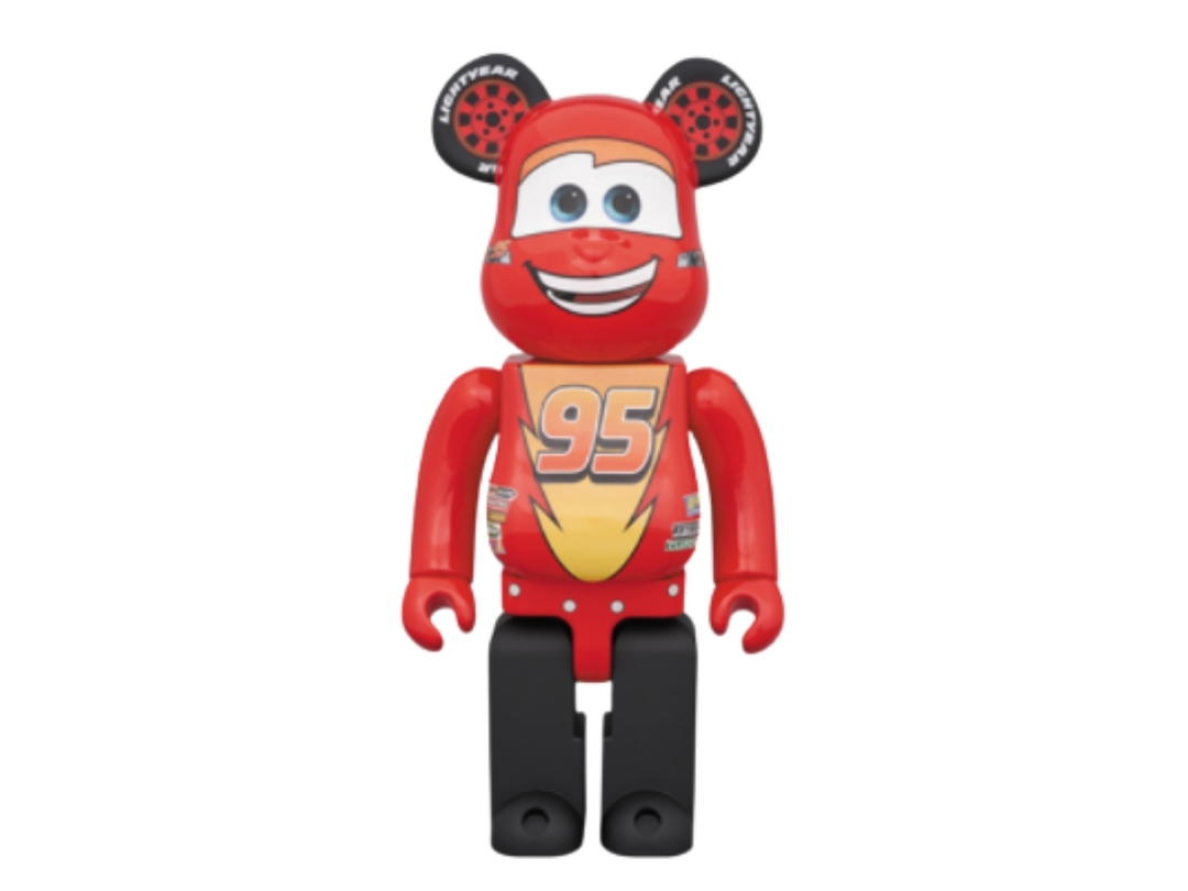 Medicom Toy BE@RBRICK Lightning McQueen Cars 1000%