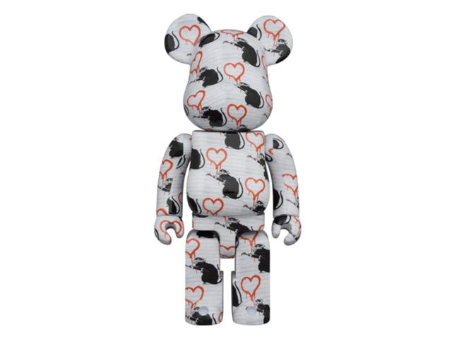 Medicom Toy BE@RBRICK Love Rat 400％ + 100% - view 2