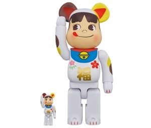 Buy BE@RBRICK Maneki Neko Peko-chan Fuku 400% + 100% at Sasom – Authentic and Ready to Ship