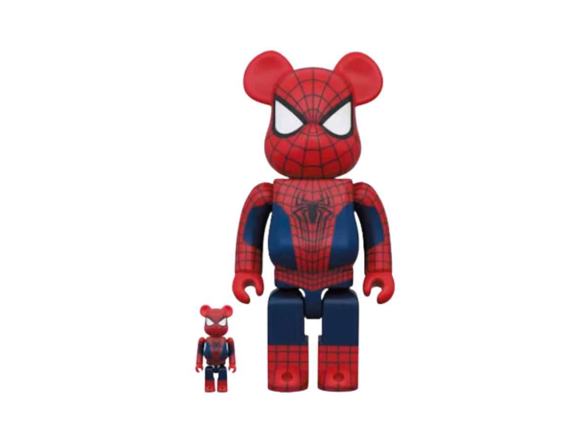 Medicom Toy BE@RBRICK Marvel Spider-Man No Way Home The Amazing Spider-Man 400%+100%