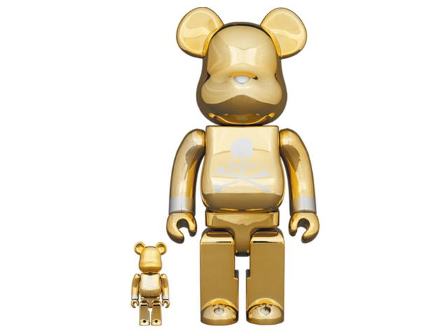 Medicom Toy BE@RBRICK Mastermind JAPAN GOLD 400％ + 100% - view 1