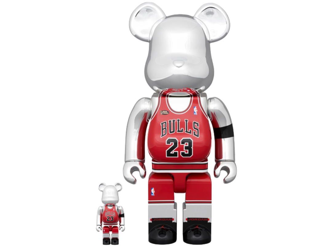 Medicom Toy BE@RBRICK Michael Jordan 1998 Last Shot 100％ & 400％