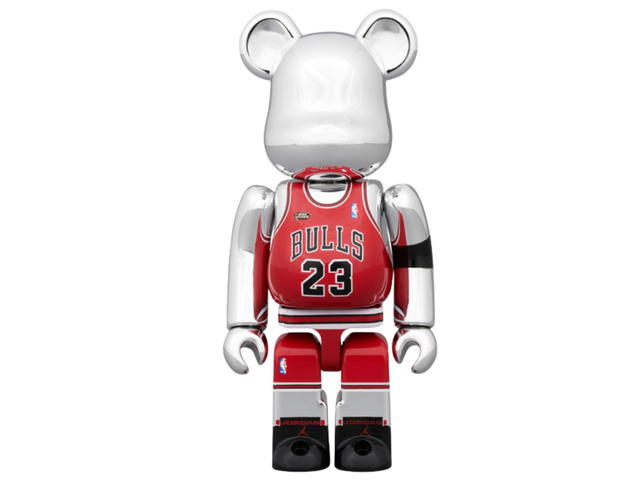 Medicom Toy BE@RBRICK Michael Jordan 1998 Last Shot 100％ & 400％ - view 2