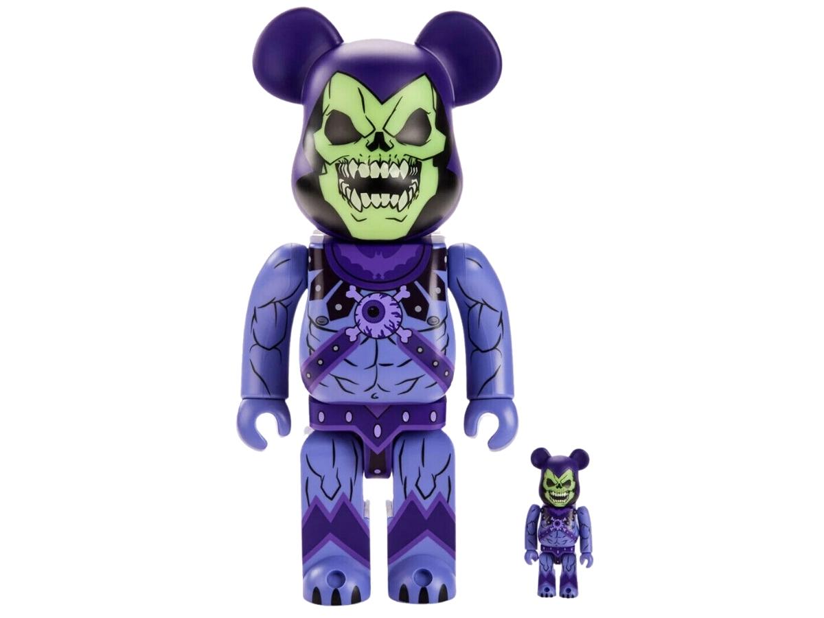 Medicom Toy BE@RBRICK Mishka He-Man & Skeletor Set 400% + 100%