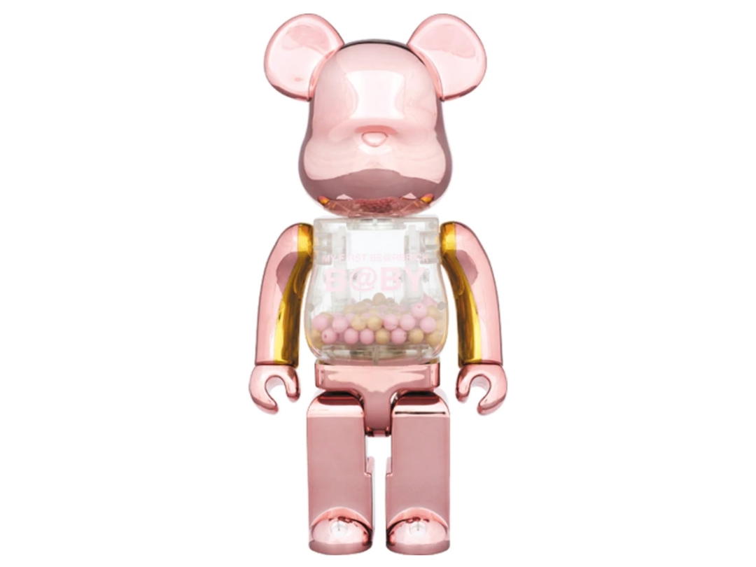 Medicom Toy BE@RBRICK My First Bearbrick Baby Pink&Gold 400%